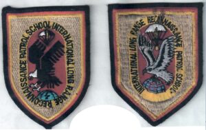 ISTC unit insignia, ordered from newest to oldest design (with the newest design starting on the left).