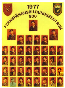 Fernspäh Training Center 900 (FAZ 900), which was stationed in Neuhausen ob Eck from 1973 to 1980.