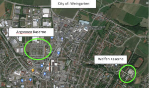 Weingarten: Argonnen Kaserne and Welfen Kaserne