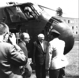 Federal Chancellor, Kurt Kiesinger visit on 25 June 1965
